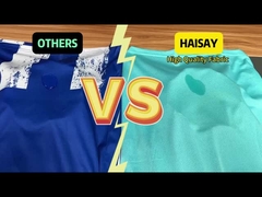 プロプレーンサッカーのジャージー 真剣なサッカー選手のためのカスタムロゴサポート